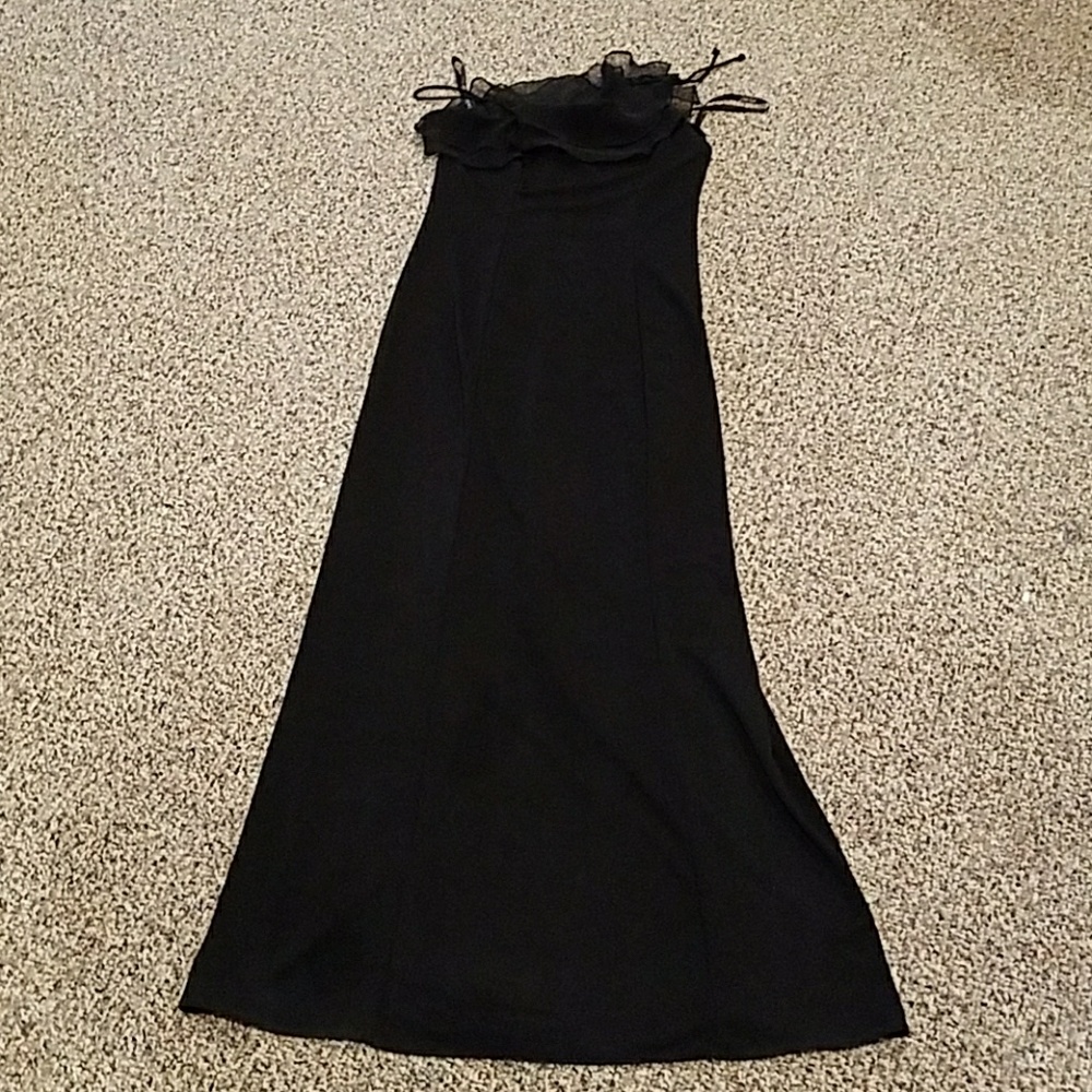 Black formal dress